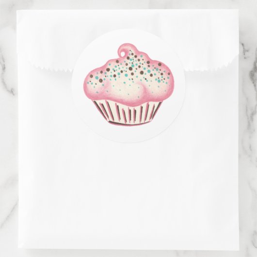 Cupcake Sticker (Tas)