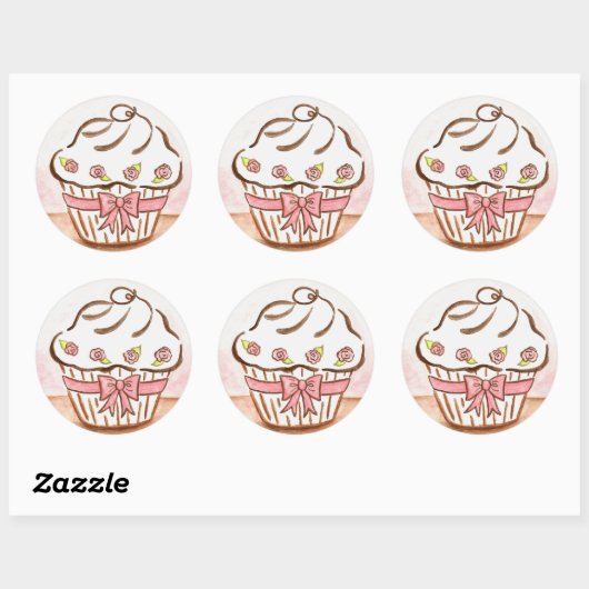 Cupcake Sticker (Vel)