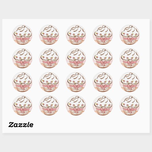 Cupcake Sticker (Vel)