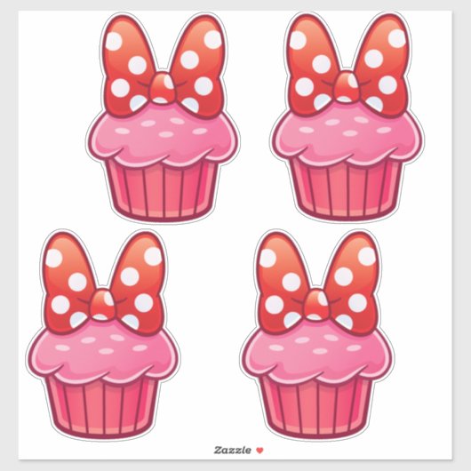 Cupcake Sticker (Vel)