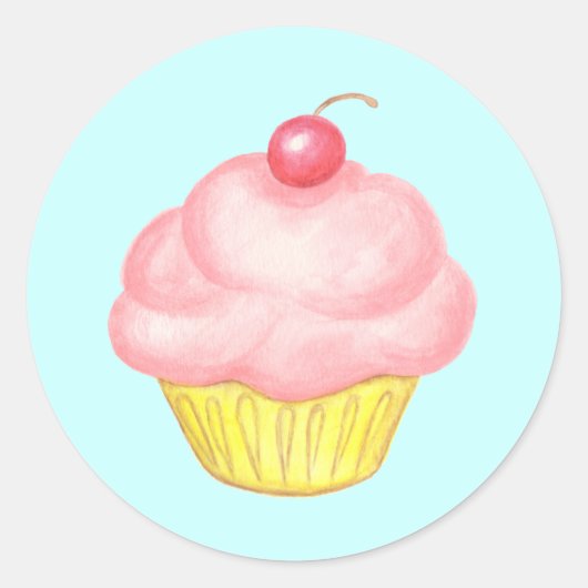 Cupcake Sticker (Voorkant)
