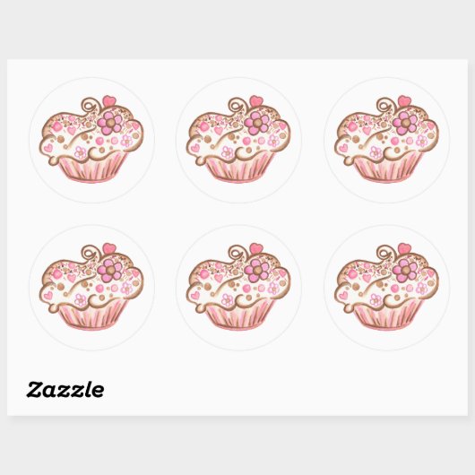 Cupcake Sticker (Vel)