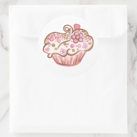 Cupcake Sticker (Tas)