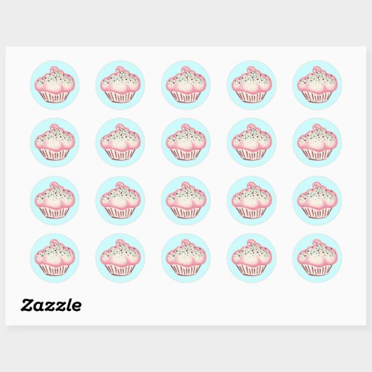 Cupcake Sticker (Vel)