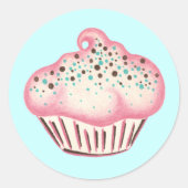 Cupcake Sticker (Voorkant)