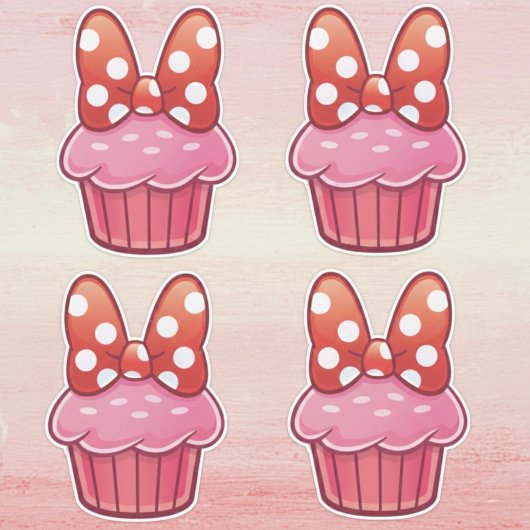 Cupcake Sticker