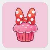 Cupcake Sticker (Voorkant)