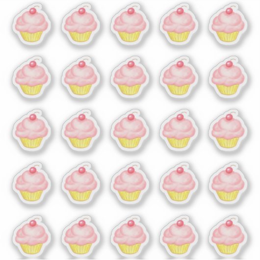 Cupcake Stickers (Voorkant)