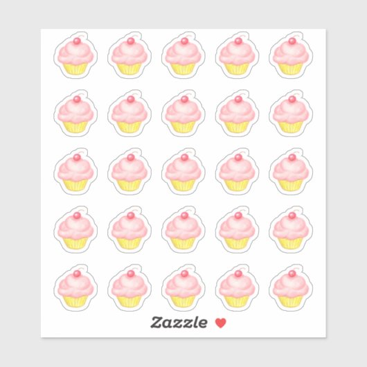 Cupcake Stickers (Vel)