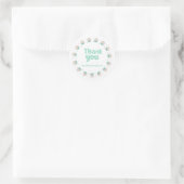Cupcake Strooibaksel Bedankt Sticker (Tas)