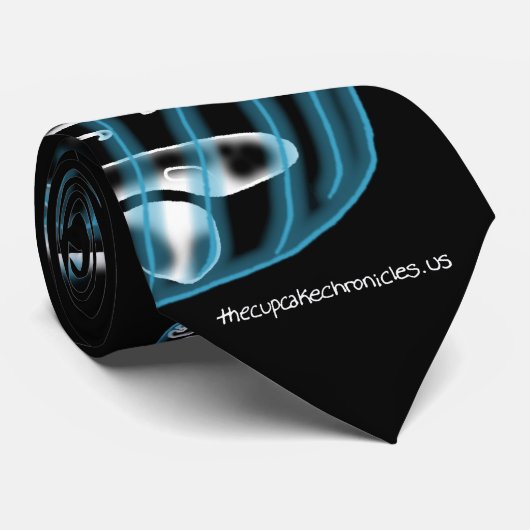 Cupcake-Stropdas voor röntgenstralen Stropdas (Opgerold)