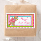 Cupcake Sweet Shoppe Etiketten (Insitu)