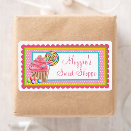 Cupcake Sweet Shoppe Etiketten (Insitu)