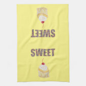 Cupcake Sweet Sprinkles Kitchen Towel Theedoek (Verticaal)
