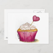 Cupcake - Sweetest Day Briefkaart (Voorkant / Achterkant)
