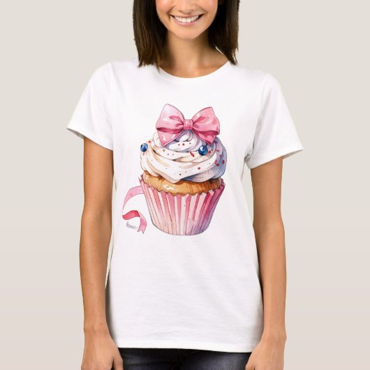 Cupcake t-shirt (Voorkant)