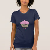Cupcake T-Shirt (Donker) (Voorkant)