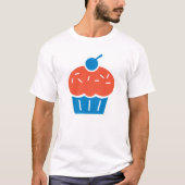 Cupcake T-Shirt (NBA, Kevin Durant, OKC, KD) (Voorkant)