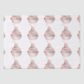 Cupcake taarten & snoepjes Home Bakkerij Rustiek  Tissuepapier (Voorkant)