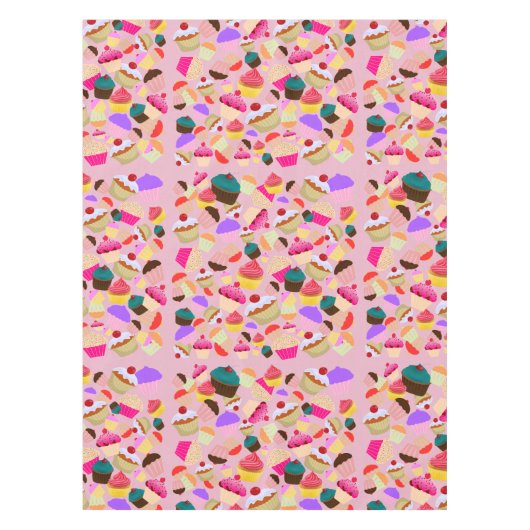 Cupcake Tafelkleed (Voorkant)
