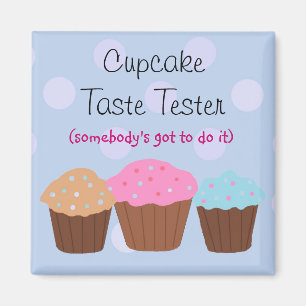 Cupcake Taste Tester Magneet
