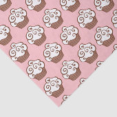 Cupcake-themapapier Tissuepapier (Detail)