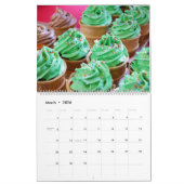 Cupcake Theme 2025 Muur Kalender Gift (Mar 2026)