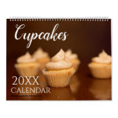 Cupcake Theme 2025 Muur Kalender Gift (Hoes)