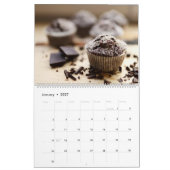 Cupcake Theme 2025 Muur Kalender Gift (Jan 2027)