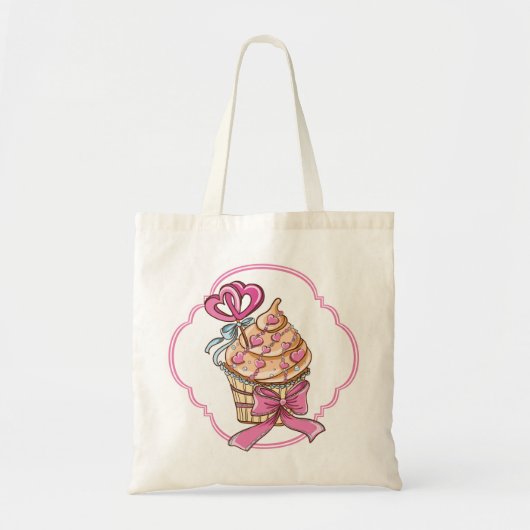 Cupcake Tote Bag (Voorkant)