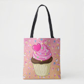 Cupcake Tote Bag (Voorkant)