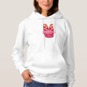 Cupcake-trui Hoodie (Voorkant)