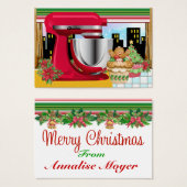 Cupcake uit de keuken-Kaart - SRF Visitekaartje (Voorkant /achterkant)