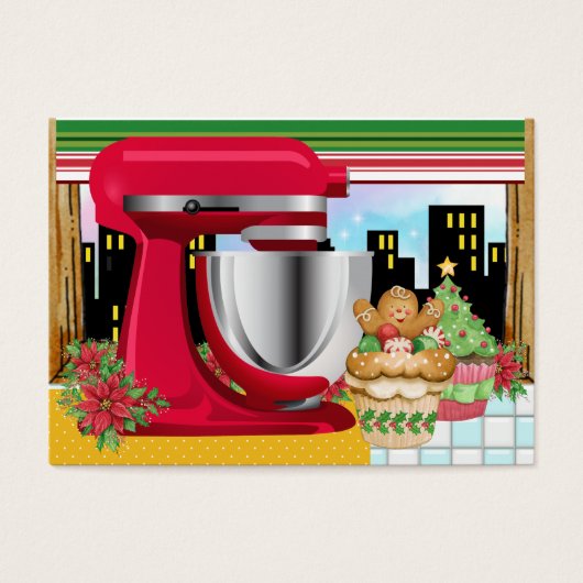 Cupcake uit de keuken-Kaart - SRF Visitekaartje (Voorkant)