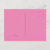 Cupcake Uitnodiging Briefkaart (Achterkant)