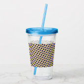 Cupcake van Kenneth Yoncich Acryl Drinkbeker (Achterkant)