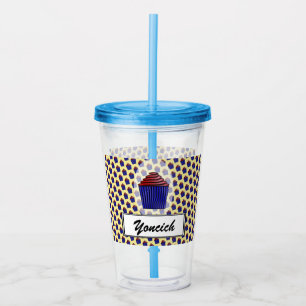 Cupcake van Kenneth Yoncich Acryl Drinkbeker