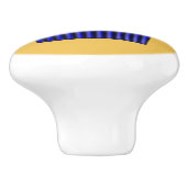Cupcake van Kenneth Yoncich Keramische Knop (Zijkant)