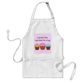 Cupcake Verkoop Standaard Schort