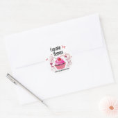 Cupcake Verpakking Sticker "Cupcake Heaven" (Envelop)