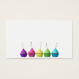 Cupcake Verrassing Visitekaartjes
