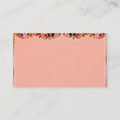 Cupcake Victoriaans Visitekaartje (Achterkant)