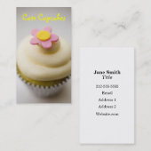 Cupcake! Visitekaartje (Voorkant / Achterkant)