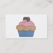 Cupcake Visitekaartje (Achterkant)