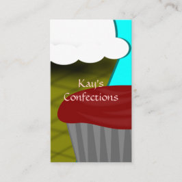 Cupcake Visitekaartje ijs