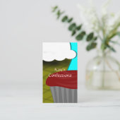 Cupcake Visitekaartje ijs (Staand voorkant)