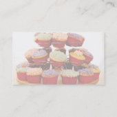 Cupcake-Visitekaartje Visitekaartje (Achterkant)