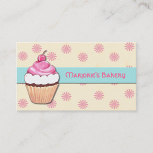 Cupcake-Visitekaartje Visitekaartje