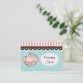 Cupcake-Visitekaartje Visitekaartje (Staand voorkant)