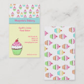 Cupcake-Visitekaartje Visitekaartje (Voorkant / Achterkant)